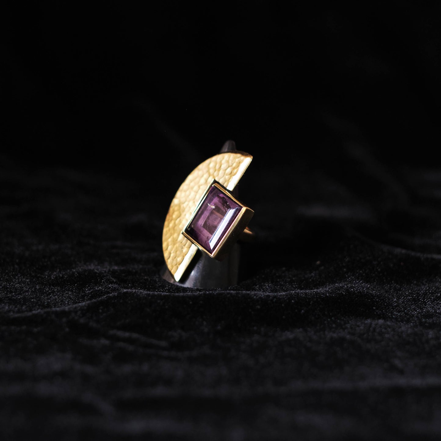 Square Stone Ring