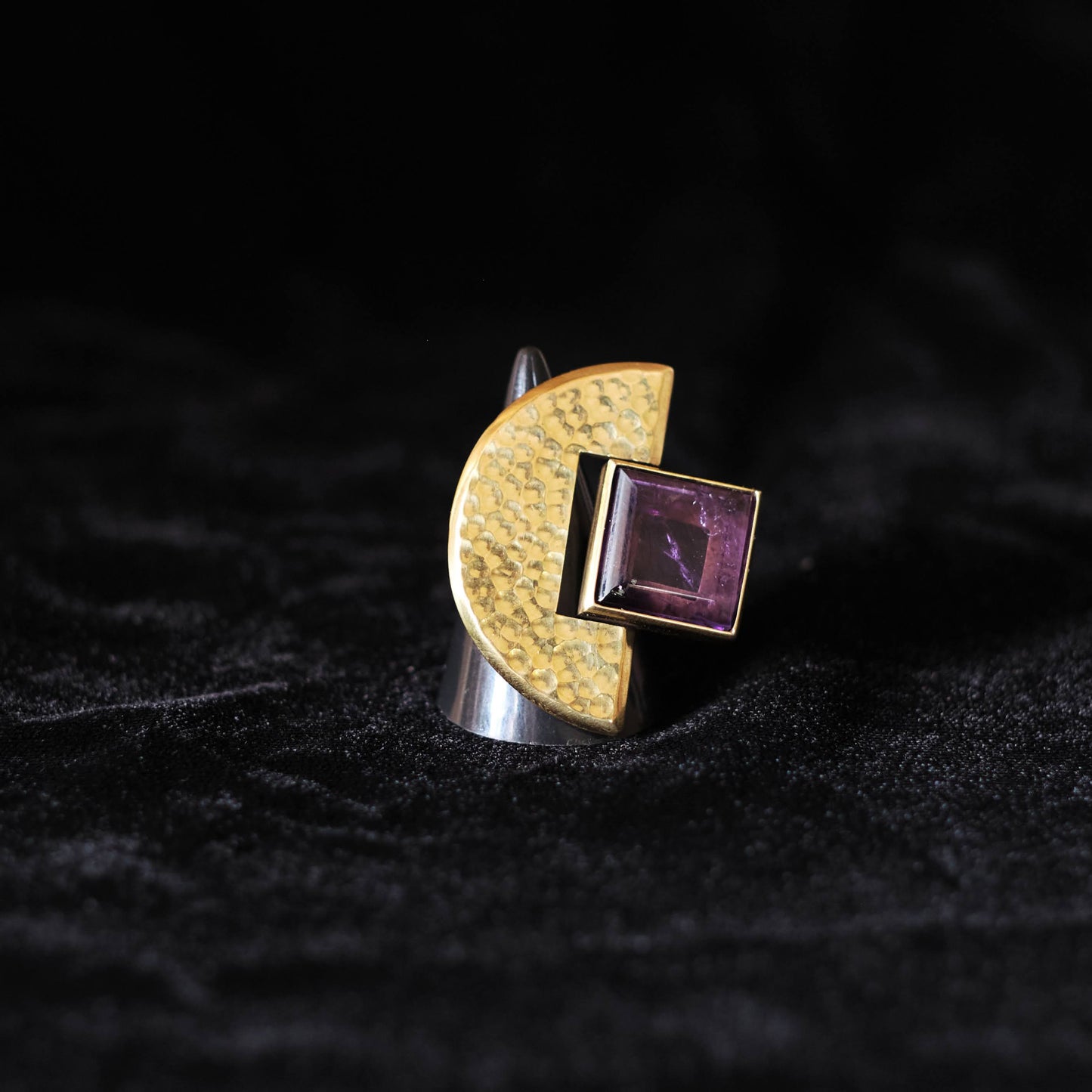 Square Stone Ring