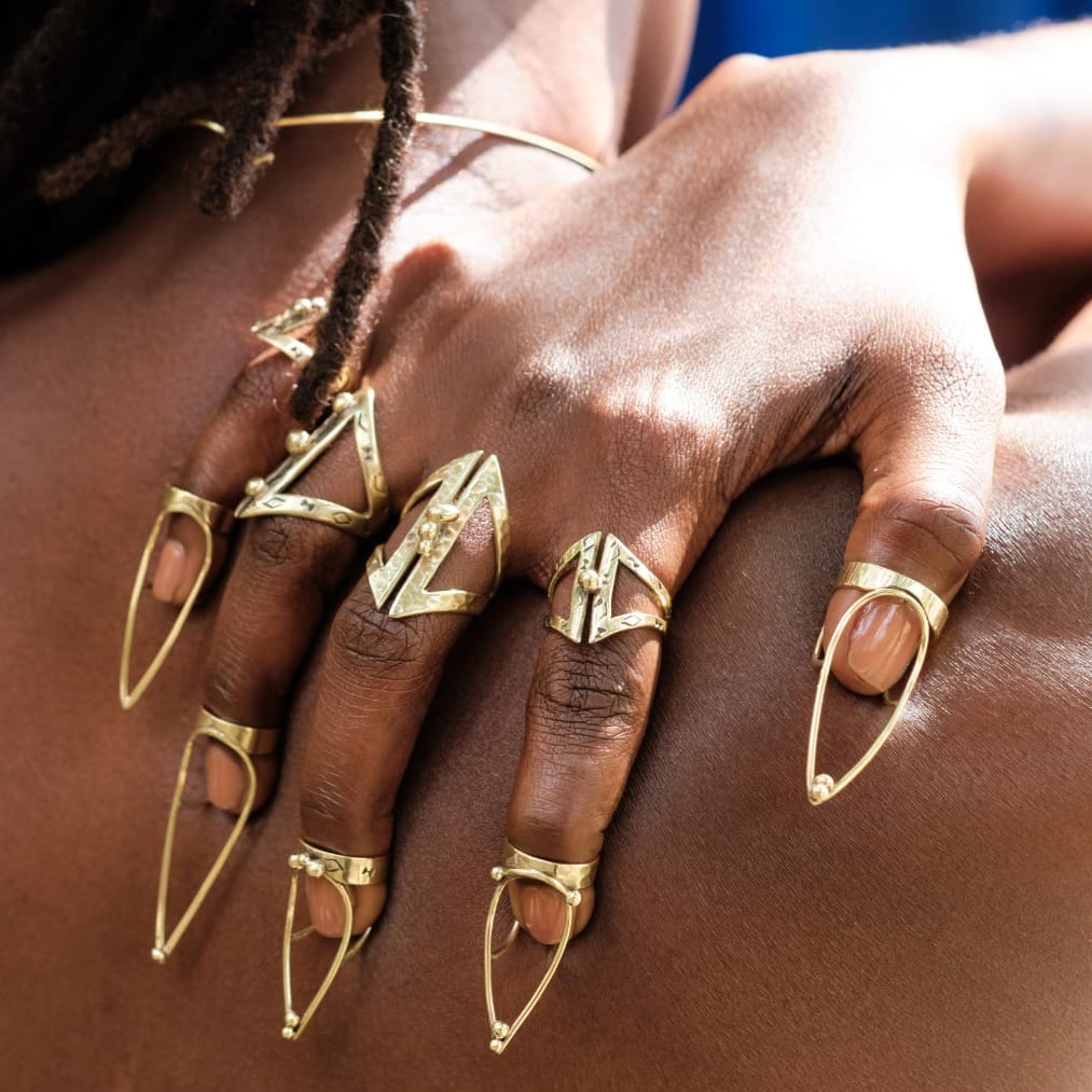 Corset Falange Ring