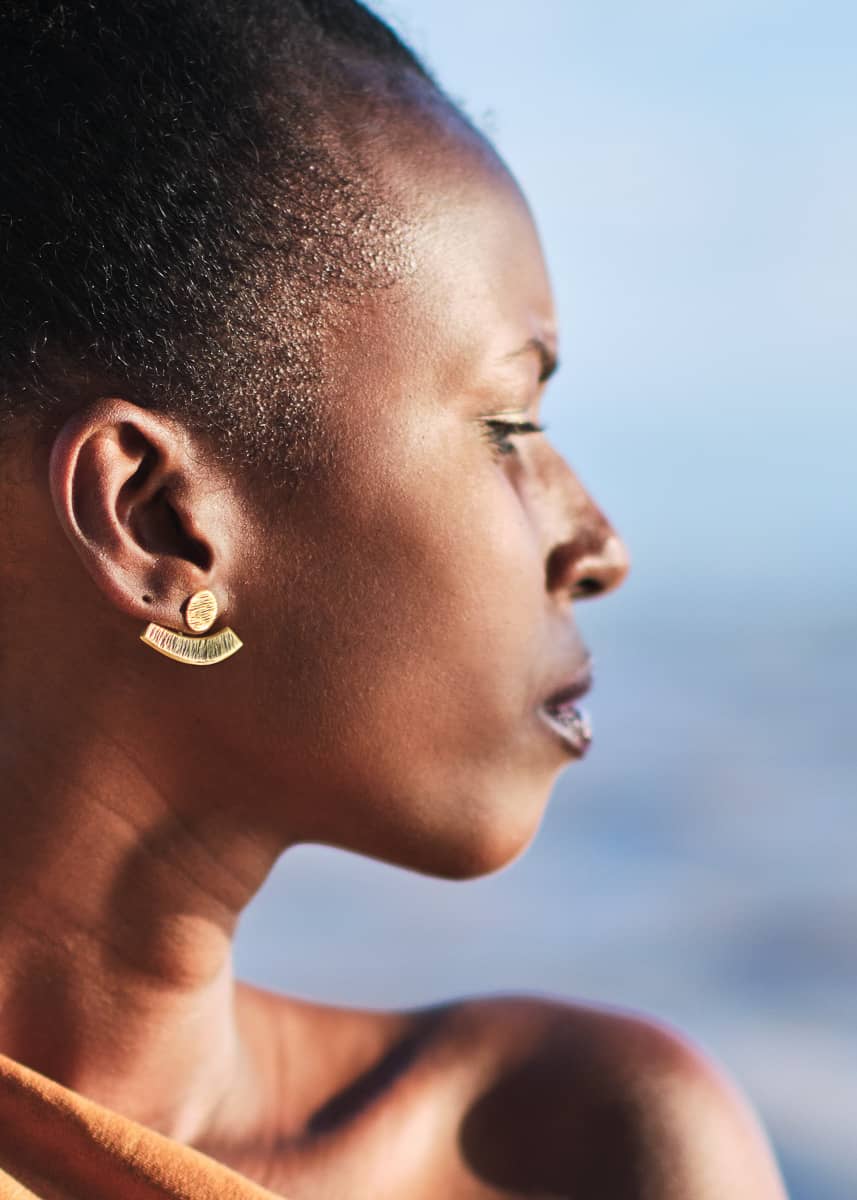 Moon Sun Earrings