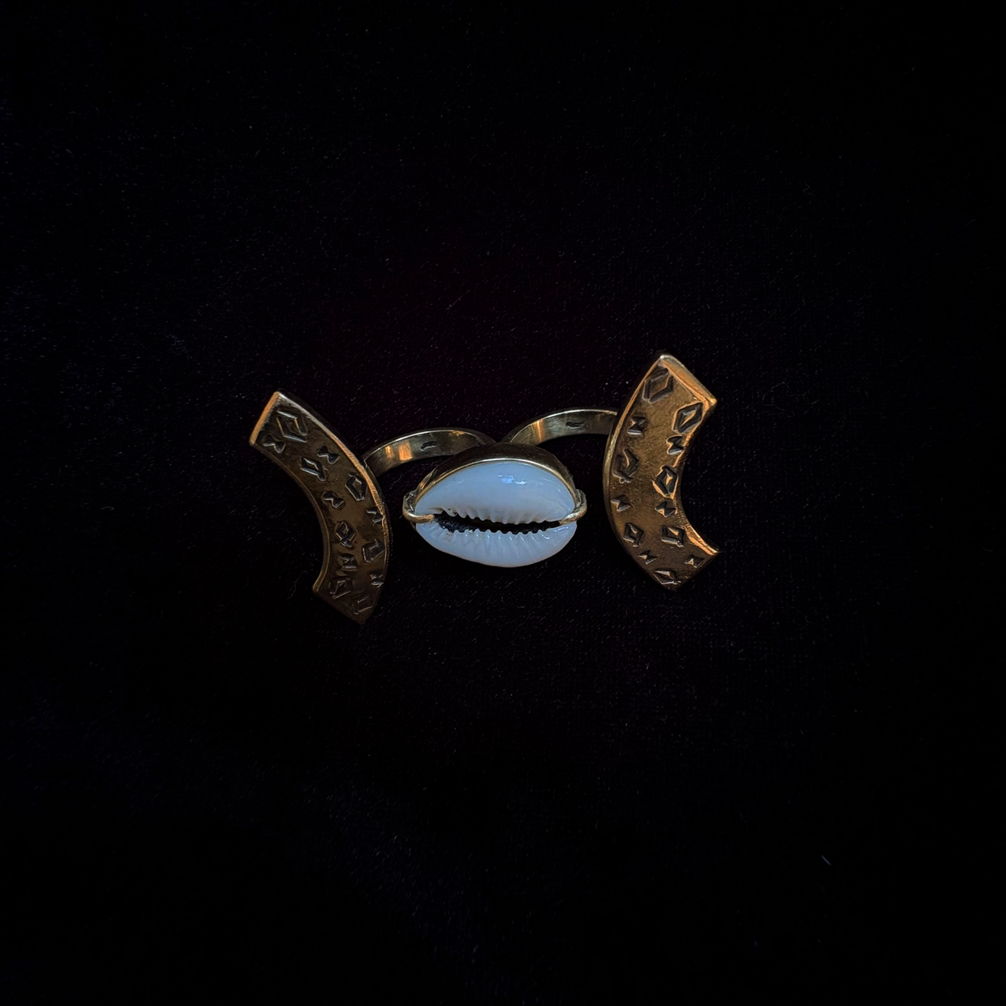 Double Moon Ring