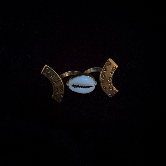 Double Moon Ring