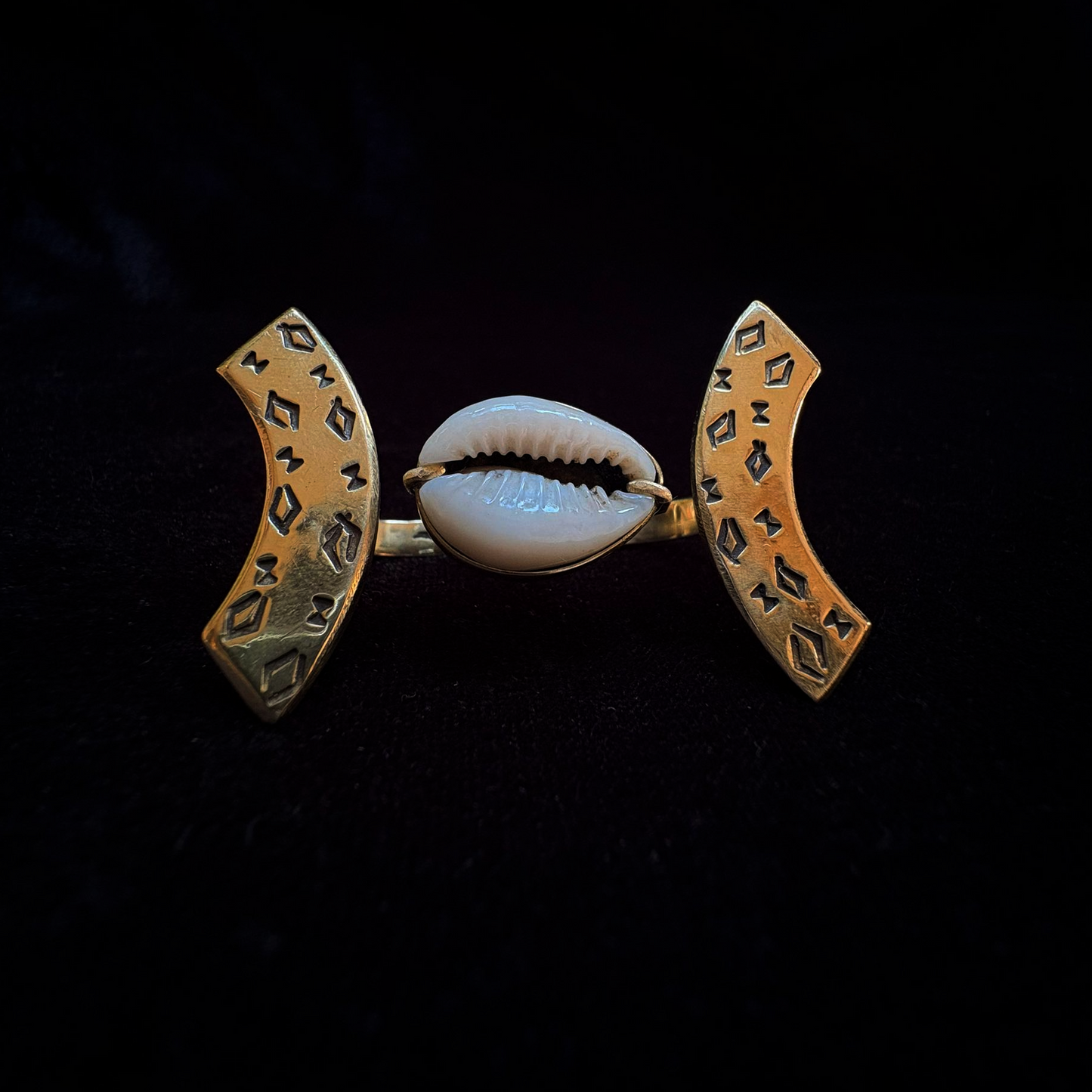 Double Moon Ring