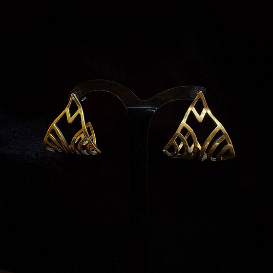 Big Imigongo Earrings